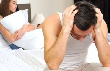 Prostatite em um homem